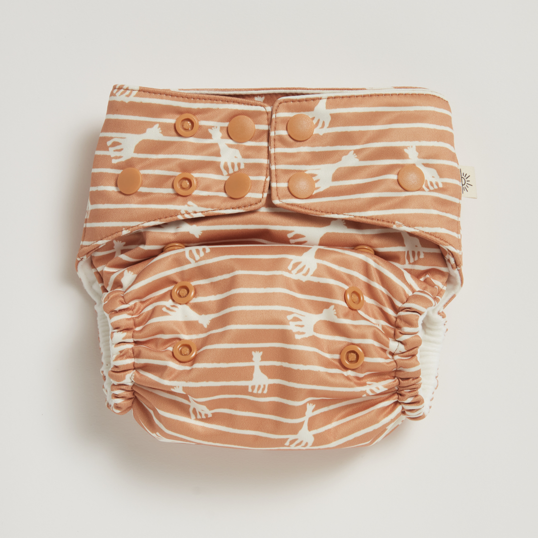 Sophie La Girafe Stripe Modern 2.0 Cloth Nappy