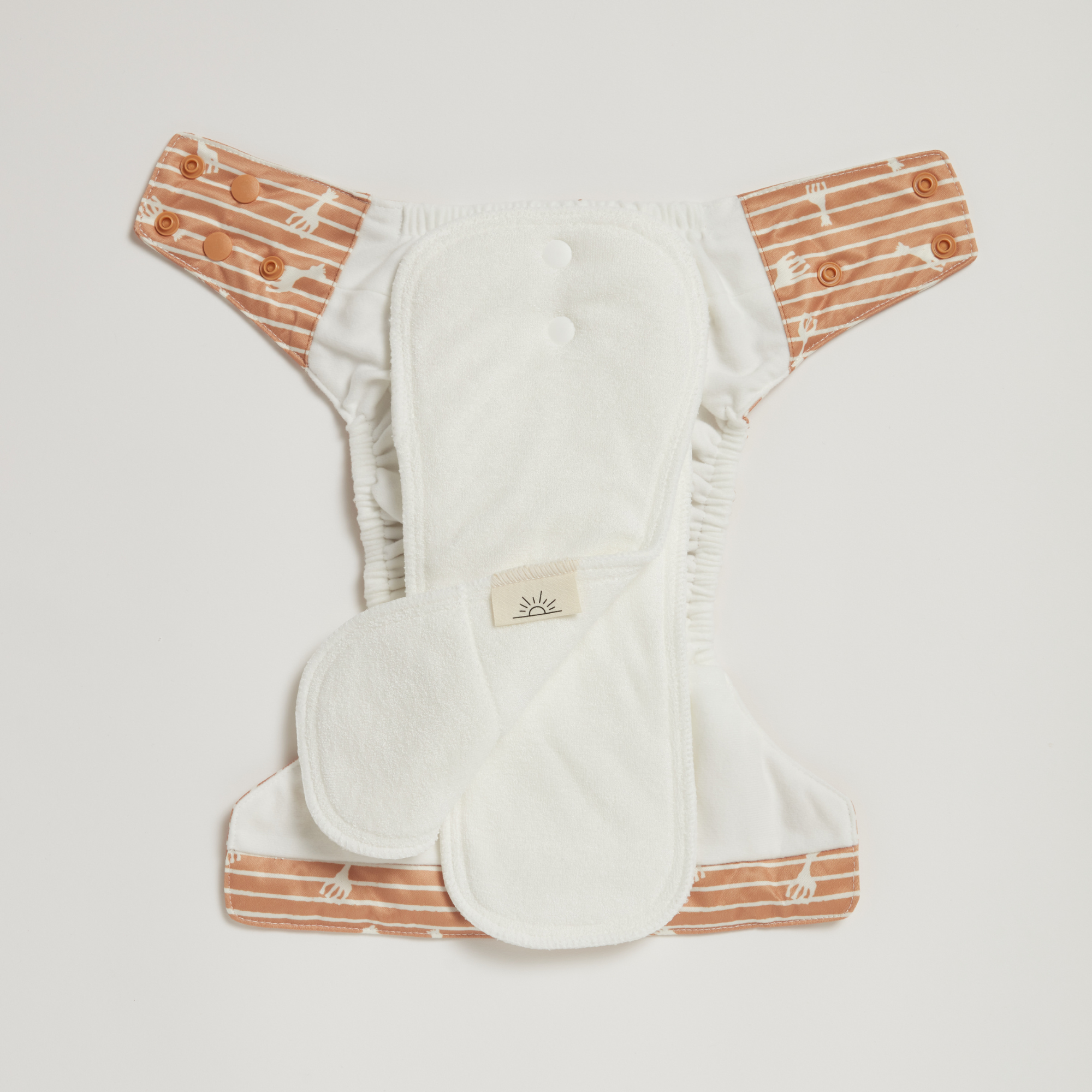 Sophie La Girafe Stripe Modern 2.0 Cloth Nappy