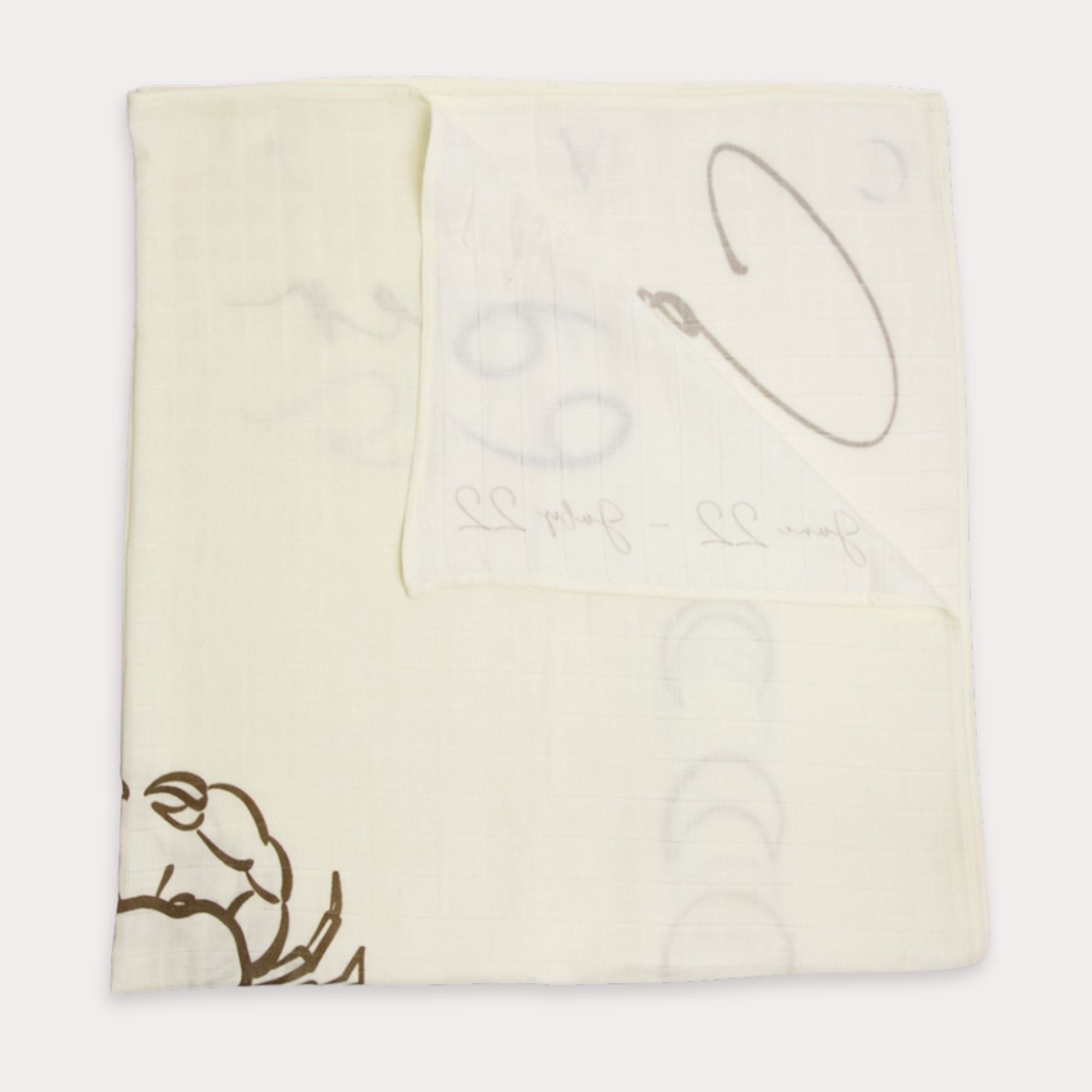 Zodiac Muslin Swaddle - Cancer