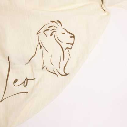 Zodiac Muslin Swaddle - Leo