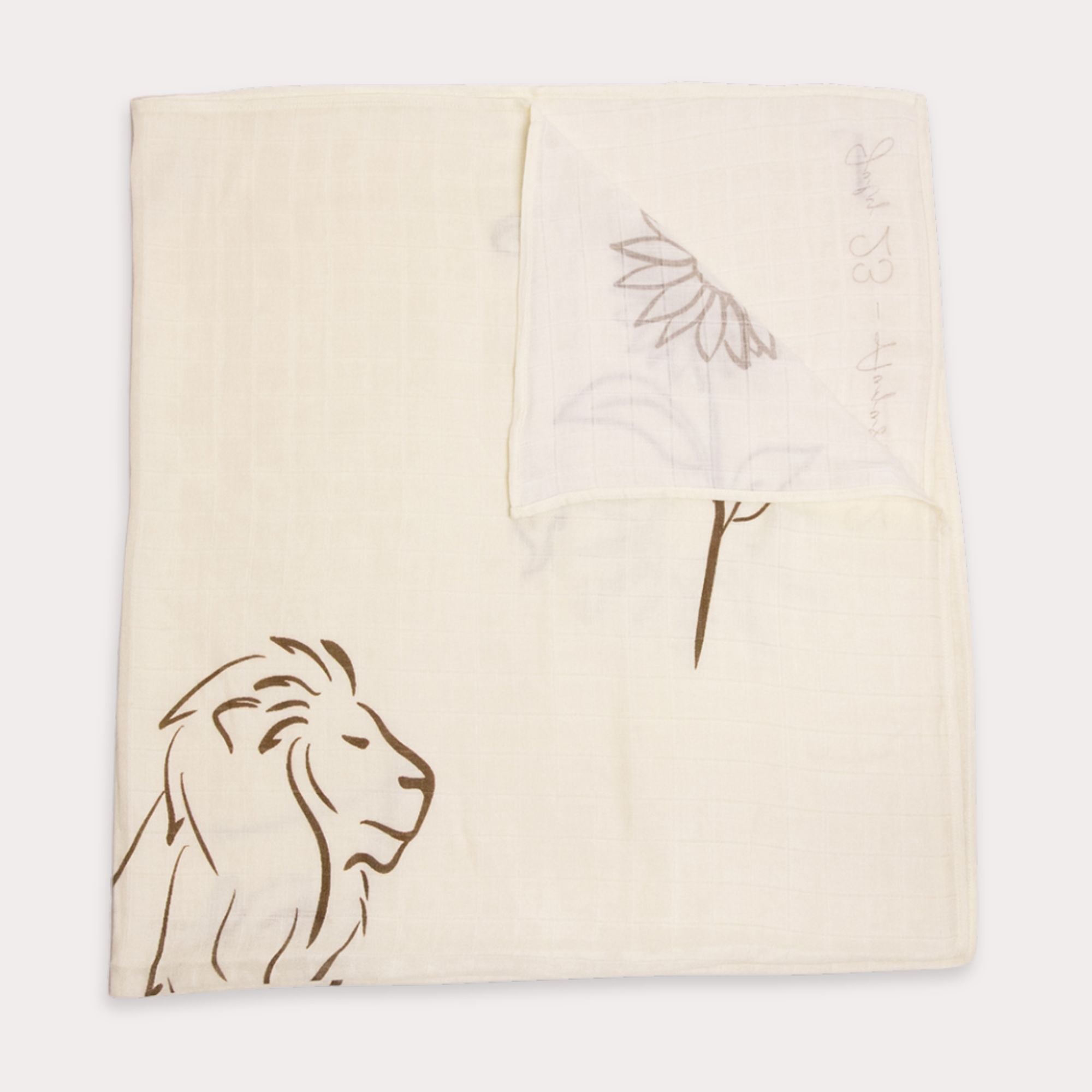 Zodiac Muslin Swaddle - Leo