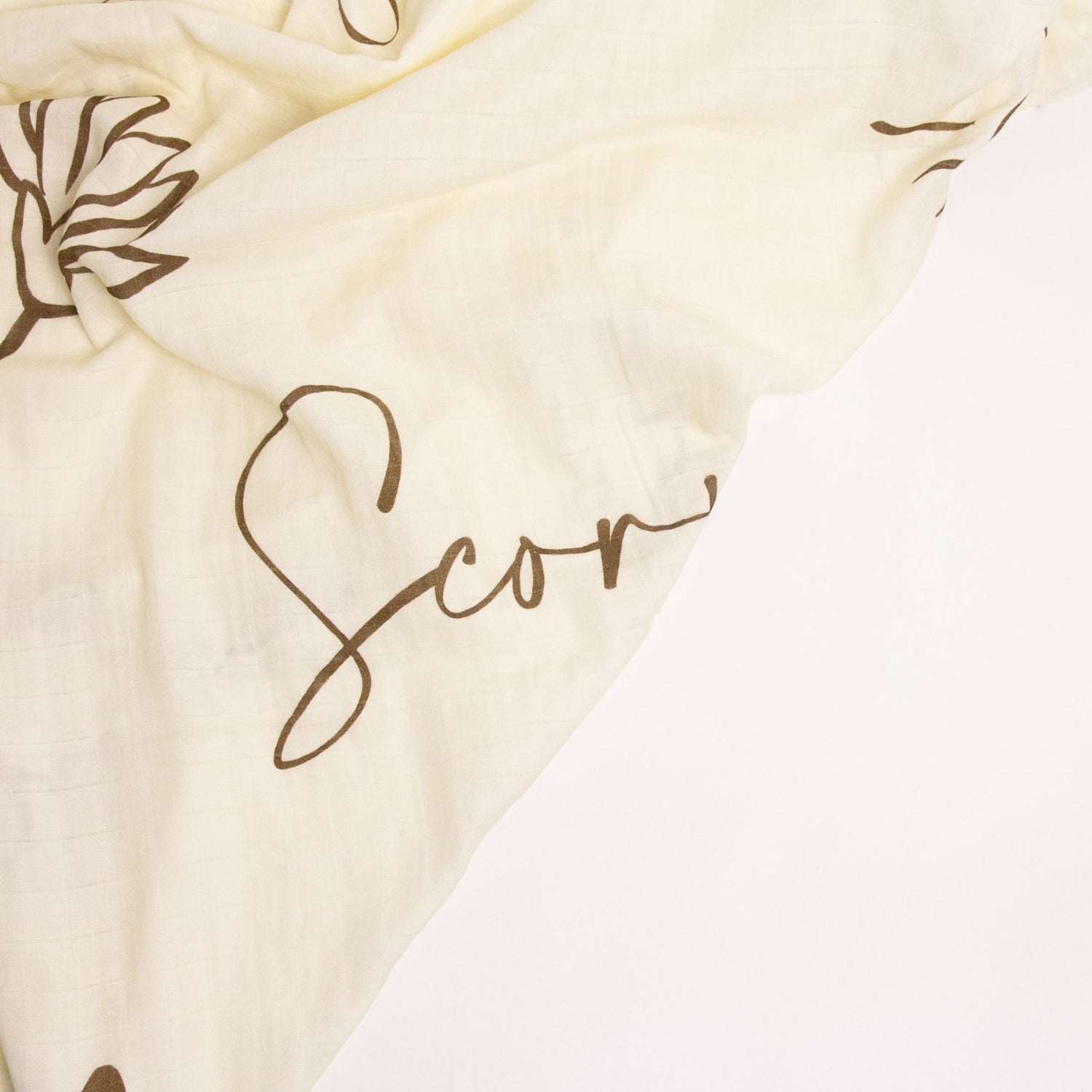 Zodiac Muslin Swaddle - Scorpio