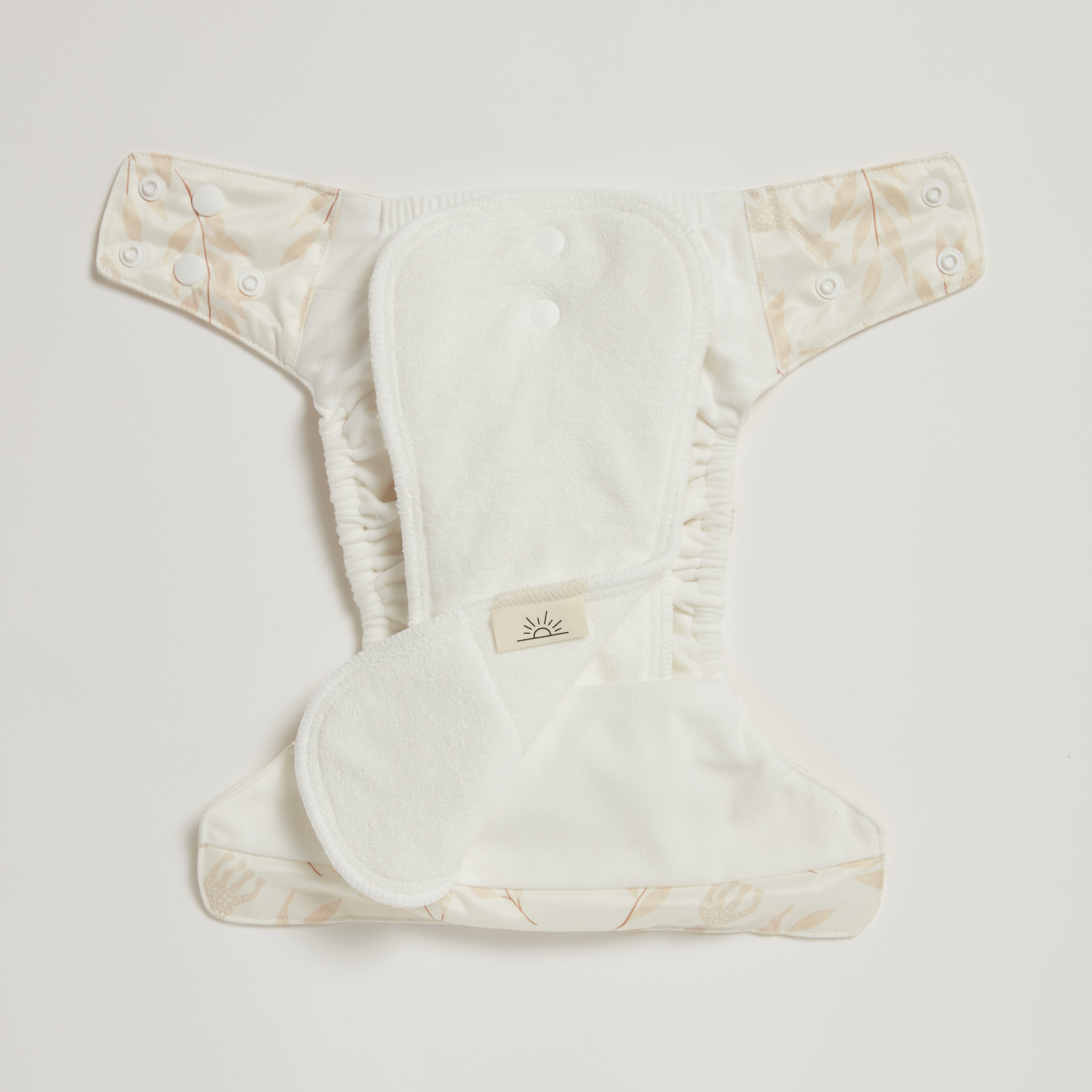 Sophie La Girafe Olive Leaf Modern  2.0 Cloth Nappy