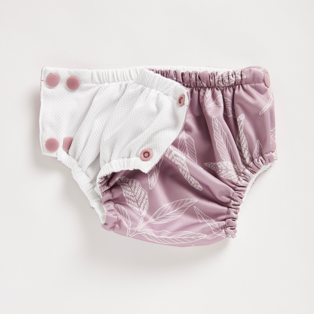 Mauve Native Swim Nappy