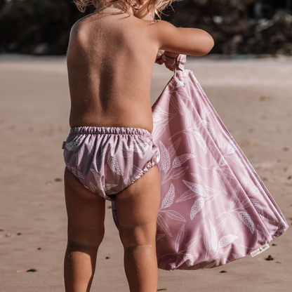 Mauve Native Swim Nappy